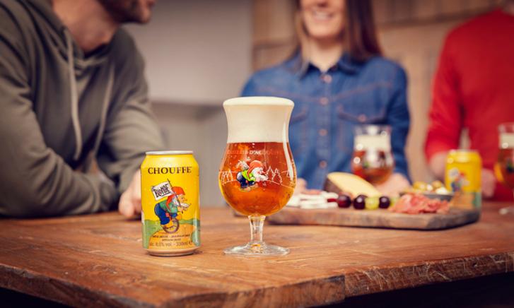 La Chouffe glas